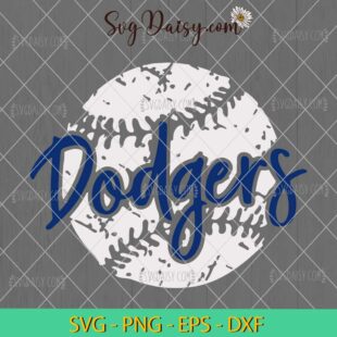 Dodgers Baseball SVG, Los Angeles Dodgers SVG, Dodgers MLB SVG