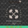 Down Bad TTPD Fitness Club Estd 1989 Svg