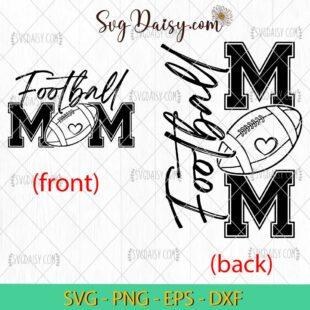 Football Mom Football Mama Game Day SVG, Football Mom SVG, Football SVG