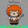 Hello Kitty Leeloo SVG, Hello Kitty The Fifth Element SVG