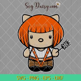 Hello Kitty Leeloo SVG, Hello Kitty The Fifth Element SVG