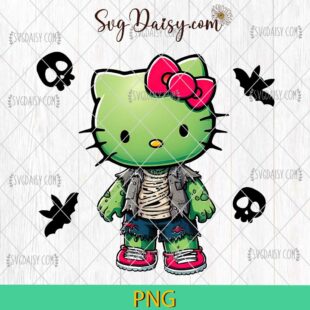 Hello Kitty Zombie PNG, Hello Kitty Halloween PNG, Halloween PNG