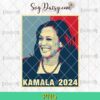 Kamala Harris For President 2024 PNG