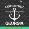 Lake Nottely Georgia Fishing Camping Summer SVG