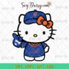 New York Mets Hello Kitty SVG, Hello Kitty Baseball SVG, Hello Kitty Sport SVG, MLB SVG