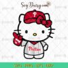 Philadelphia Phillies Hello Kitty SVG, Hello Kitty Baseball SVG, Hello Kitty Sport SVG, MLB SVG