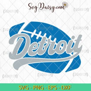 Retro Detroit Lions Svg, Football Team Svg, NFL Svg