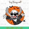 Stitch Jack Skellington Halloween SVG, Stitch Halloween SVG