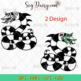 Beetlejuice Sandworm SVG, Beetlejuice Horror Movie SVG, Beetlejuice Halloween Bundle SVG