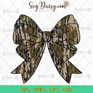 Camo Coquette Bow Women Camo Camouflage Bow SVG, Coquette Bow Halloween SVG