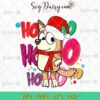 Chilli Heeler Ho Ho Ho Christmas SVG, Bluey Mom Christmas SVG