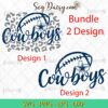 Cowboys Football Bundle SVG, Dallas Cowboys SVG, Cowboys Leopard SVG