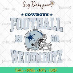 Cowboys We Dem Boyz SVG, Dallas Cowboys SVG, Football SVG