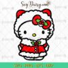 Cute Hello Kitty Christmas SVG, Hello Kitty Christmas SVG, Merry Christmas SVG