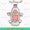 Diddy Baby Oil SVG, Aint No Party Like A Diddy Party SVG, Diddy 1000 Baby Oil SVG