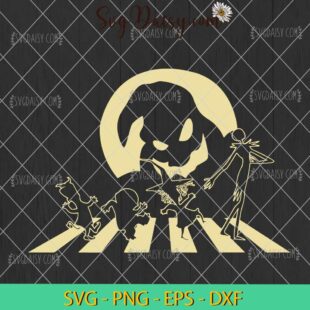 Free Halloween Road Jack Skellington Nightmare SVG, Halloween SVG