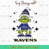 Grinch Baltimore Ravens SVG, Grinch Football SVG, Grinch NFL SVG