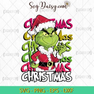 Grinch Christmas SVG, Grinch Santa Claus SVG, Grinch SVG