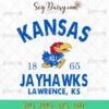 Kansas Jayhawks Lawrence 1865 SVG, Jayhawk Kansas Football Team SVG, NCAA SVG