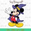 Mickey Witch Halloween SVG, Mickey Halloween SVG, Halloween SVG