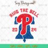 Philadelphia Ring The Bell 2024 SVG, Philadelphia Phillies SVG, Baseball SVG