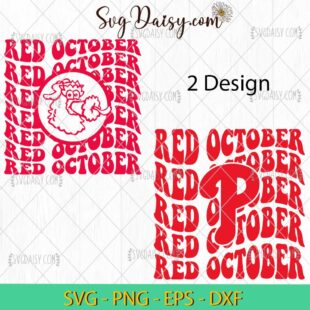 Red October Philadelphia SVG, Red October SVG, Philadelphia Baseball SVG, Bundle SVG