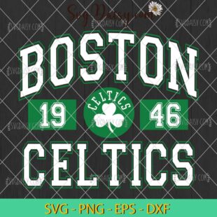 Retro Boston Celtics NBA SVG, Boston Celtics SVG, Basketball SVG