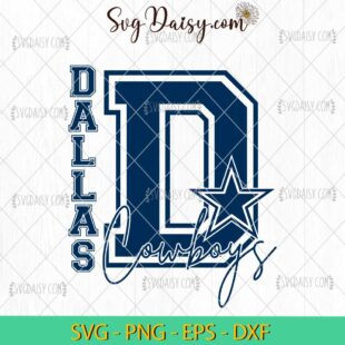 Star Cowboys SVG, Dallas Cowboys SVG, Football SVG