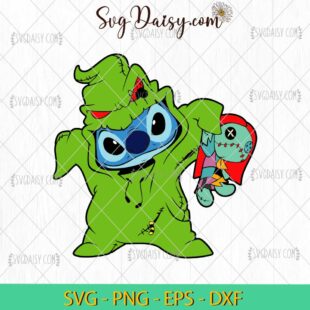 Stitch Oogie Boogie SVG, Oogie Boogie Halloween SVG, Disney Halloween SVG