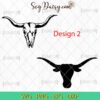 Texas Longhorn Head Bunlde SVG, Longhorn Head SVG, Texas America SVG