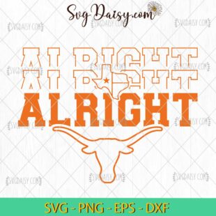 Texas Pride State Alright SVG, Longhorn Head SVG, Texas America SVG