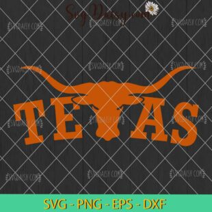 Vintage Texas Longhorn Head SVG, Longhorn Head SVG, Texas America SVG