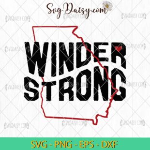 Winder Strong Pray For Georgia 2024 Gun Control SVG