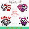 Hello Kitty Ghostface Scream Call Me SVG Bundle, Hello Kitty Halloween SVG, Halloween SVG PNG EPS DXF