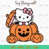 Hello Kitty Pumpkin SVG, Hello Kitty Halloween SVG, Halloween SVG PNG EPS DXF