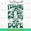 Vintage Feeling Dope Bunny SVG, Feeling Dope SVG, Animals Feeling SVG PNG EPS DXF